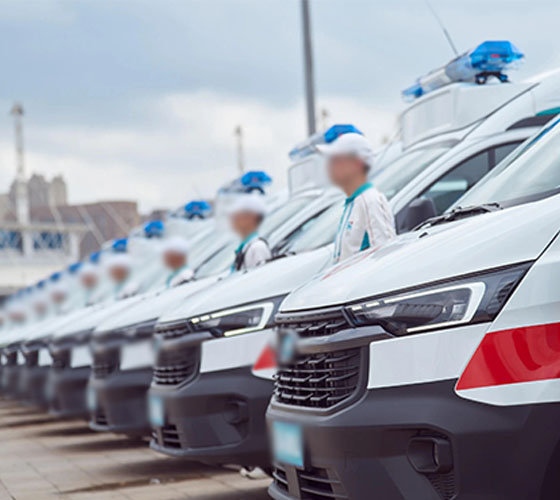 光山县服务车队展示